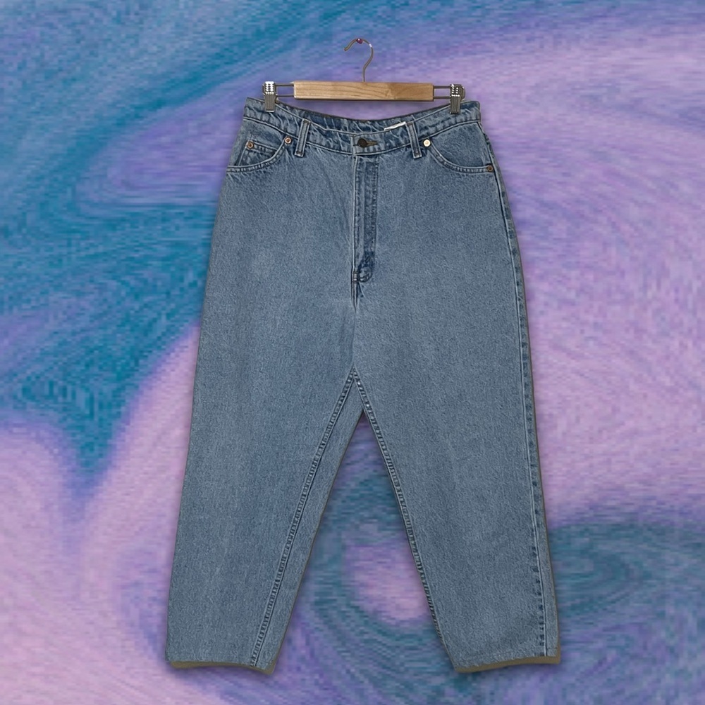 ♥︎ Levi’s RARE 606 Vintage Orange/White Tab Jeans ♥︎